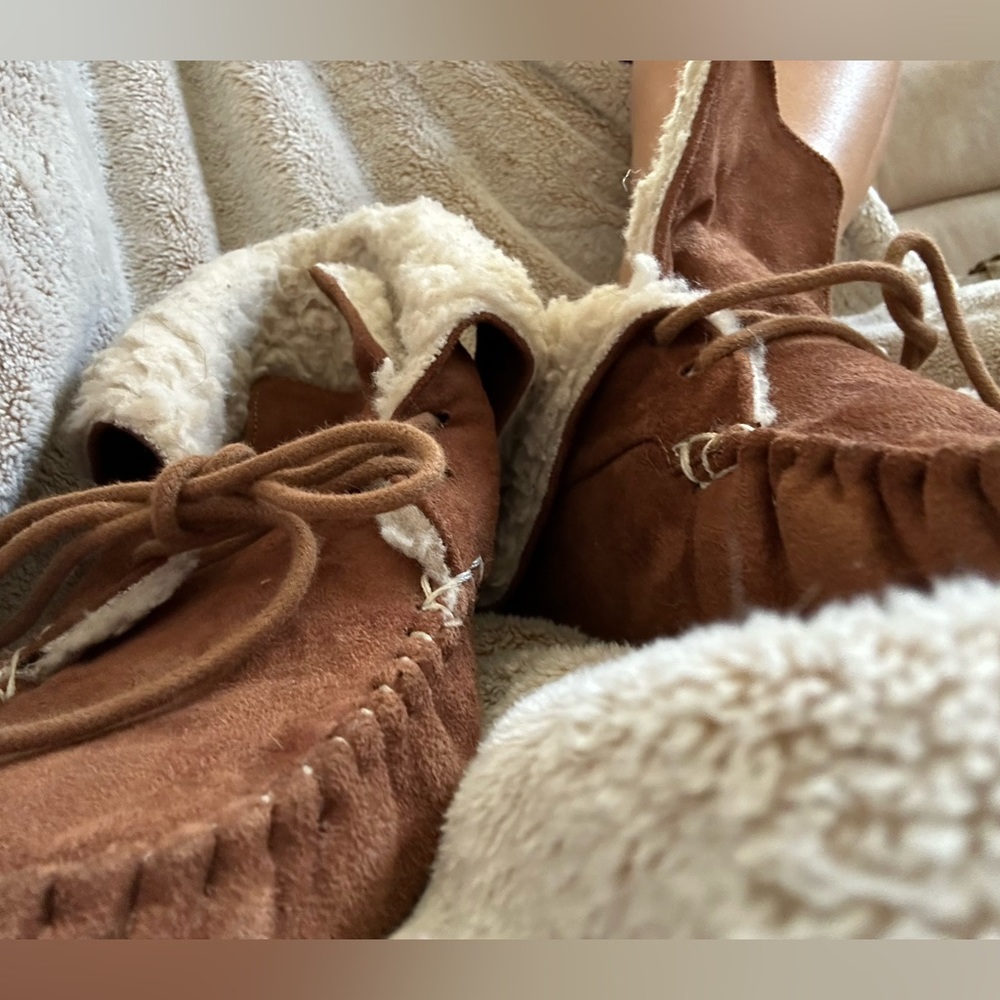 Used soft brown fall short boots 🥾👢🍁🍂
